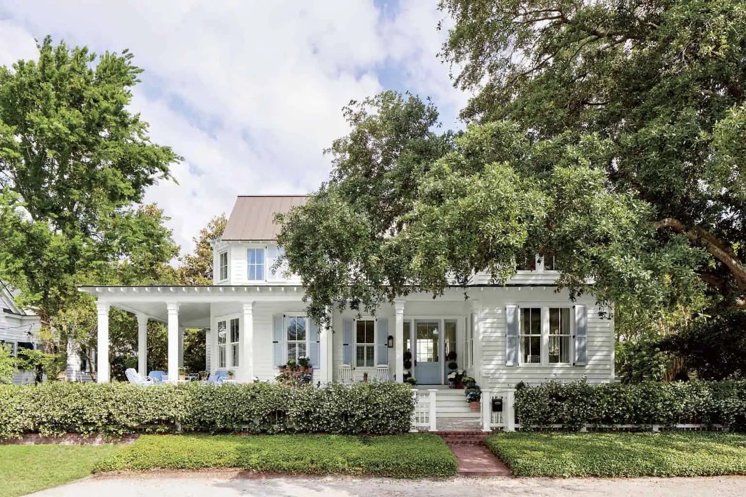 15 White House Blue Shutters Exterior Ideas Chrissy Marie Blog
