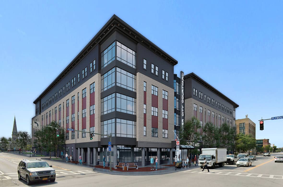 Center City Courtyard 164 Apartments Christa Construction