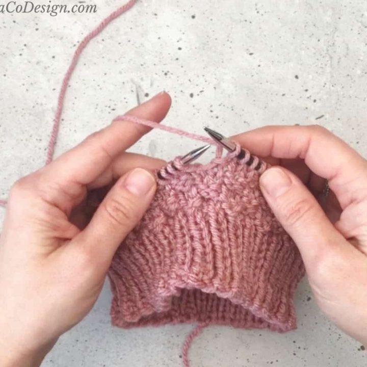 How To Undo Knit Stitches Knitting Tutorial + Video ChristaCoDesign