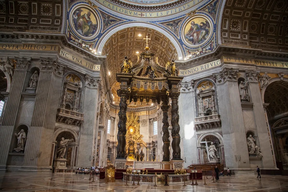 How Many Altars Are in St. Peter's Basilica