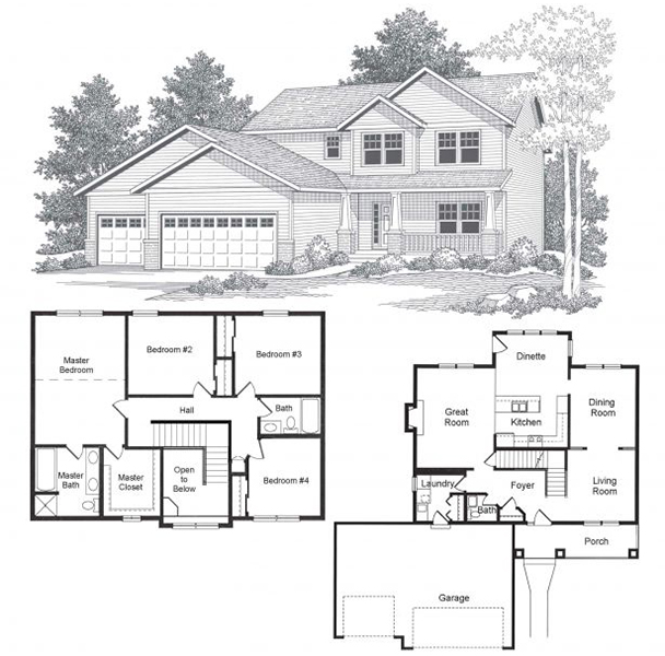Custom Two Story Homes in Rogers, MN Christian Builders &Remodelers