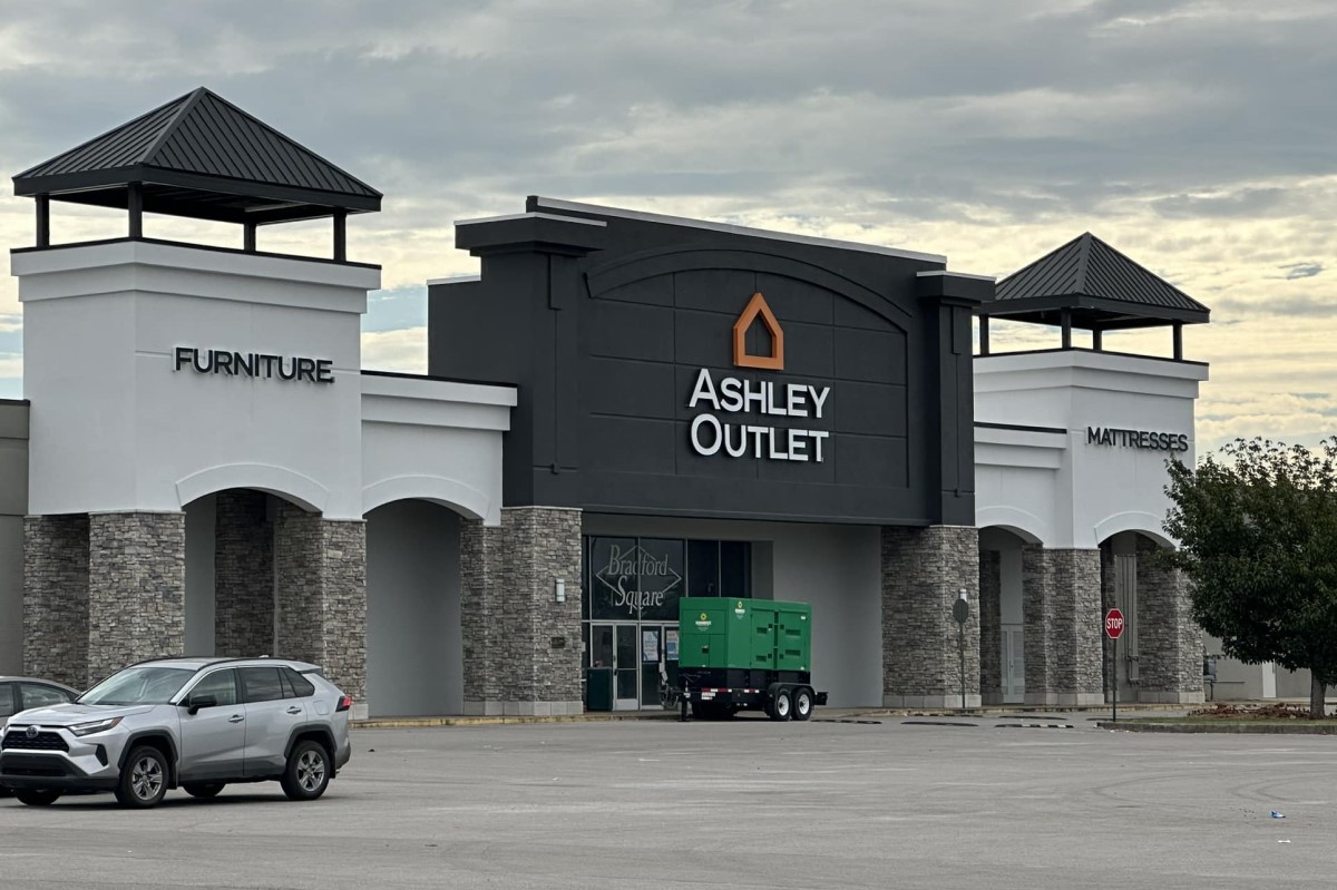 Ashley Outlet opening in November, Bradford Square Mall continues
