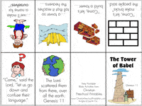 Tower of Babel Printables - Christian Preschool Printables