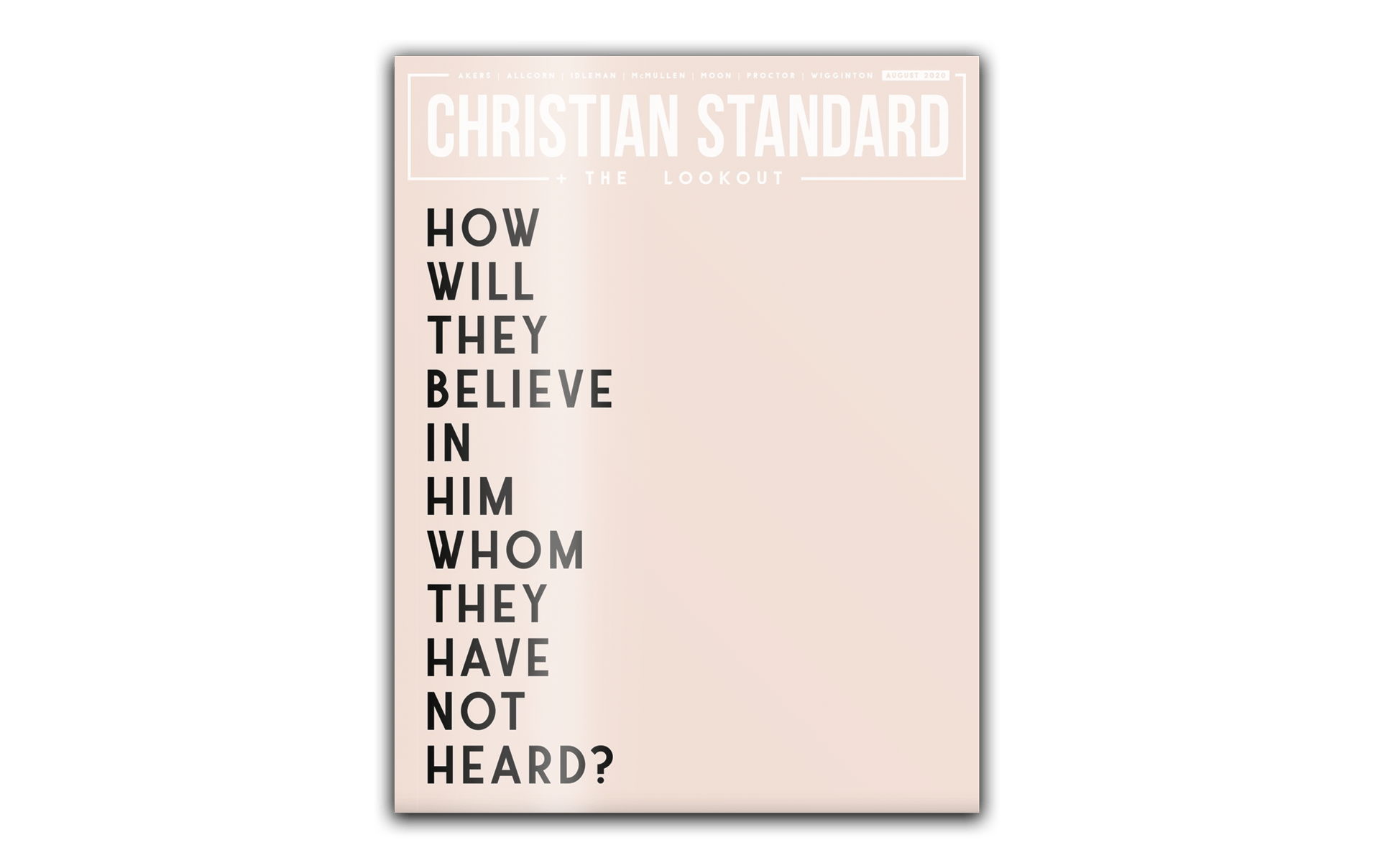 August 2020 Christian Standard
