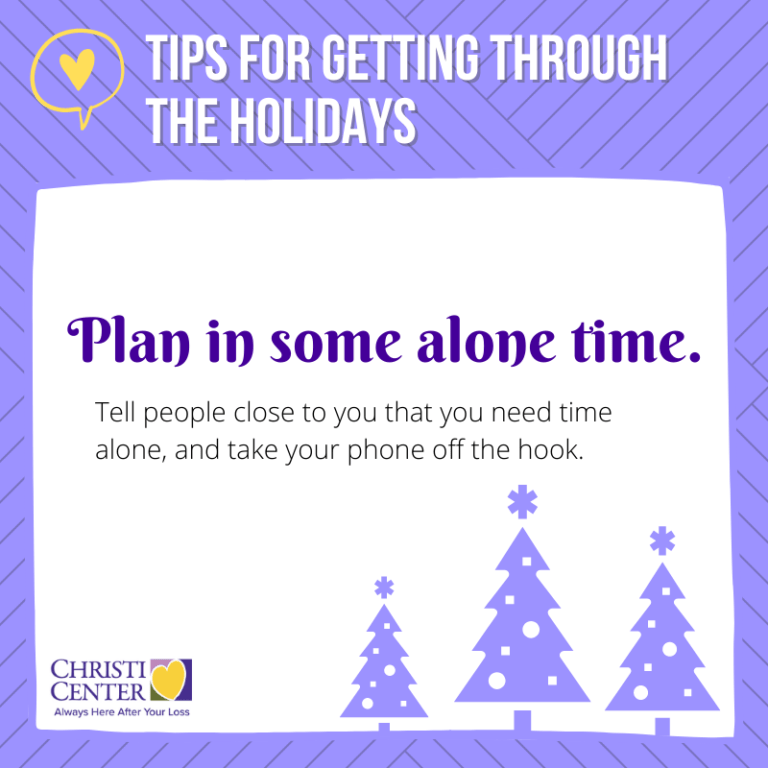 Coping with Grief During the Holidays The Christi Center