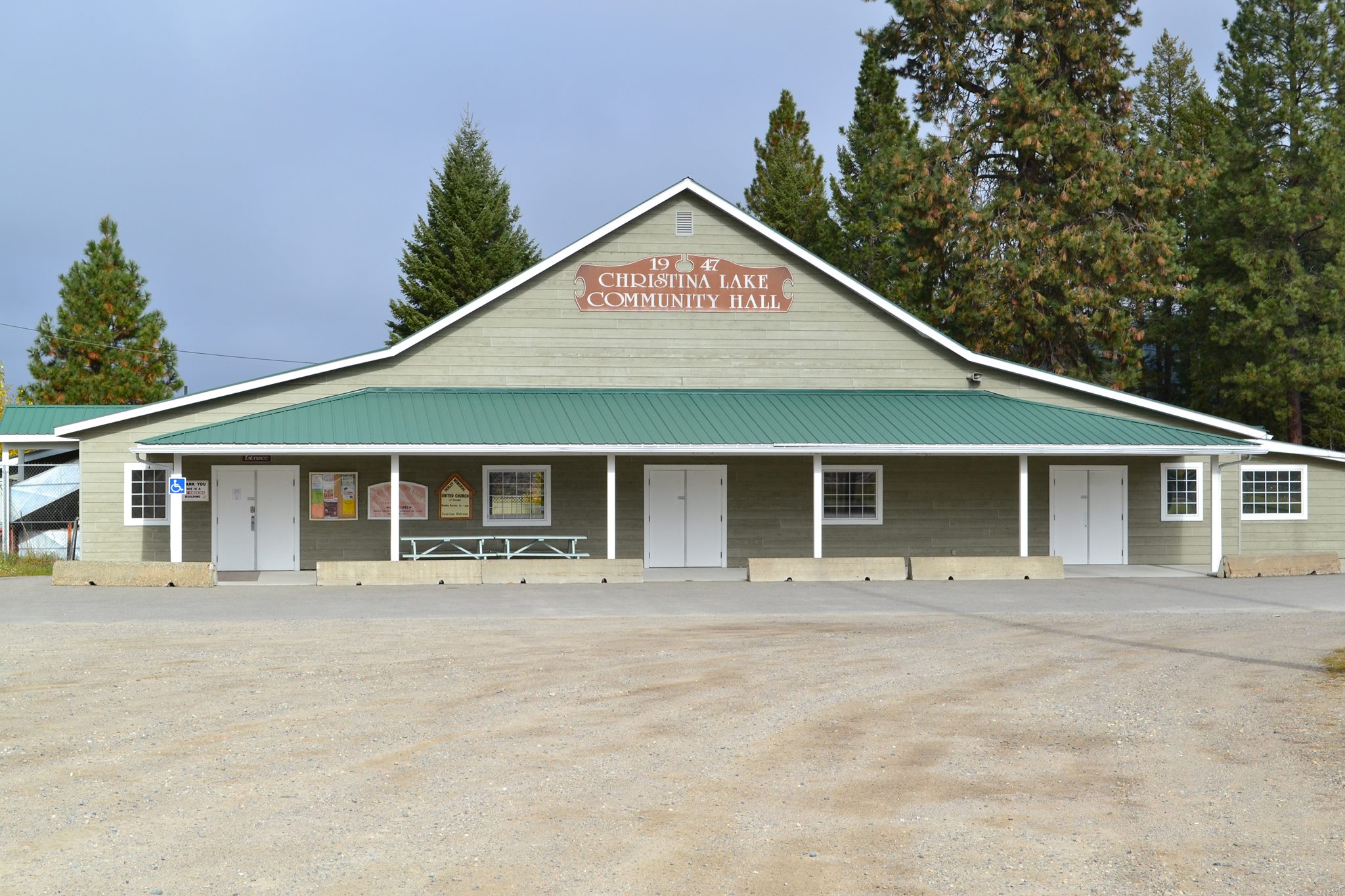 CHRISTINA LAKE COMMUNITY HALL Christina Lake
