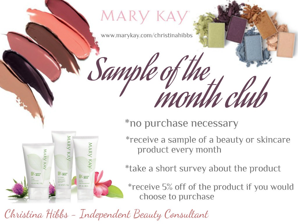 Mary Kay Samples