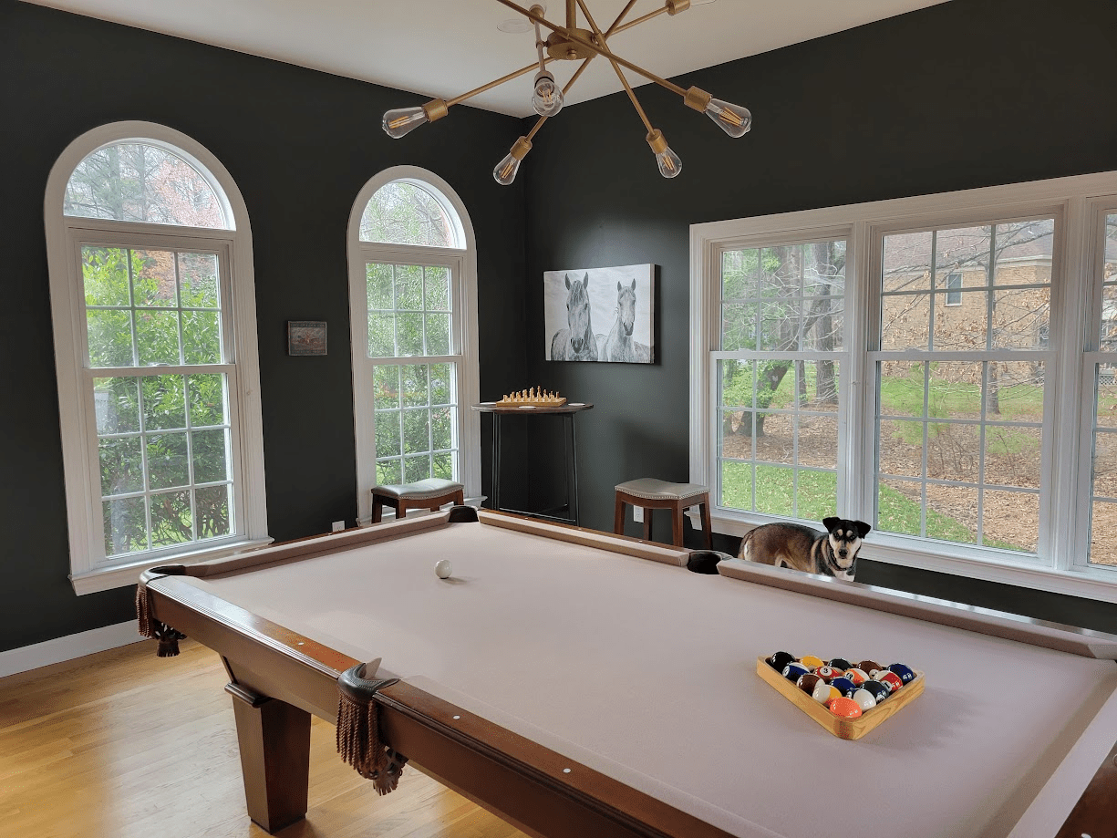 Benjamin Moore Dragon’s Breath Room Reveal Christine H Collins