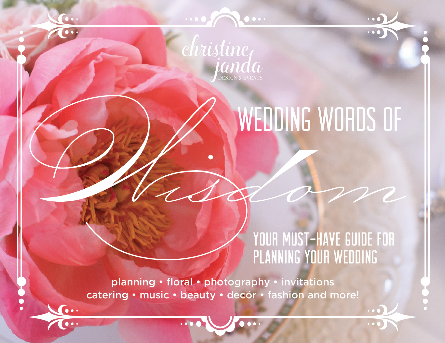 Chicago's Exclusive Wedding Words of Wisdom Guide Christine Janda