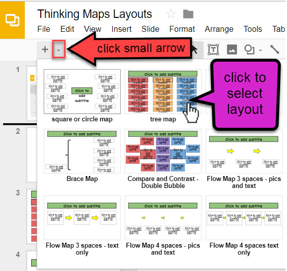 Thinking Maps in Slides, Post in Classroom Learning with Christine Pinto