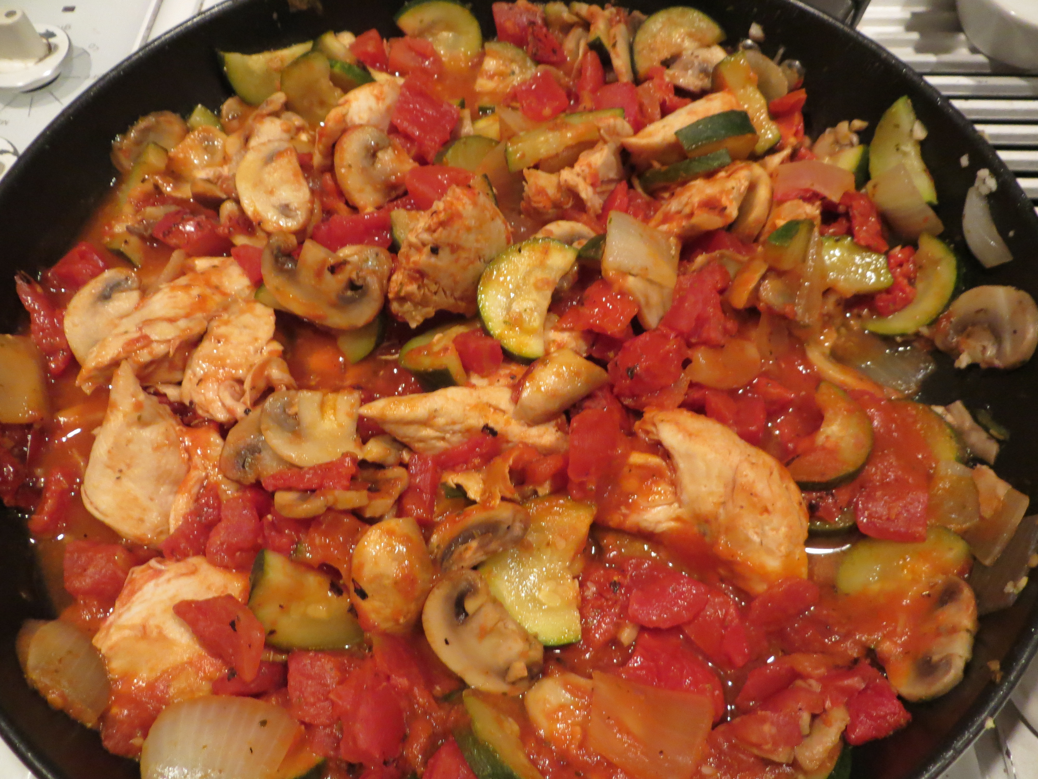 ITALIAN CHICKEN, MUSHROOM, AND ZUCCHINI SKILLET Christine's Blog