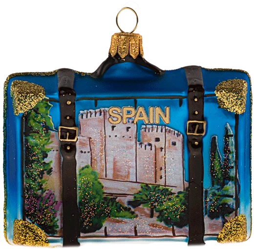 Spain Suitcase Christmas Magic