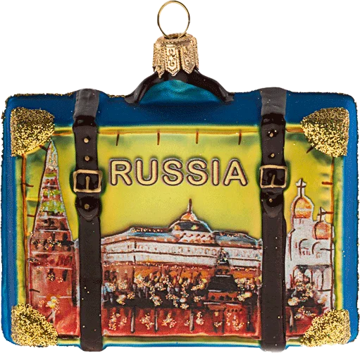 Russia Suitcase Christmas Magic