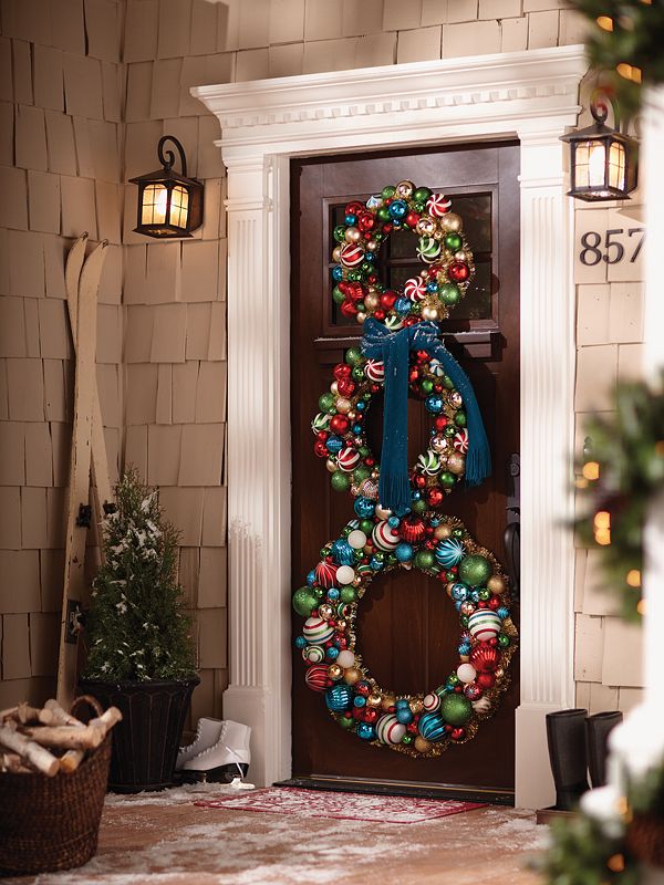 40 Appealing Christmas Main Door Decoration Ideas All About Christmas