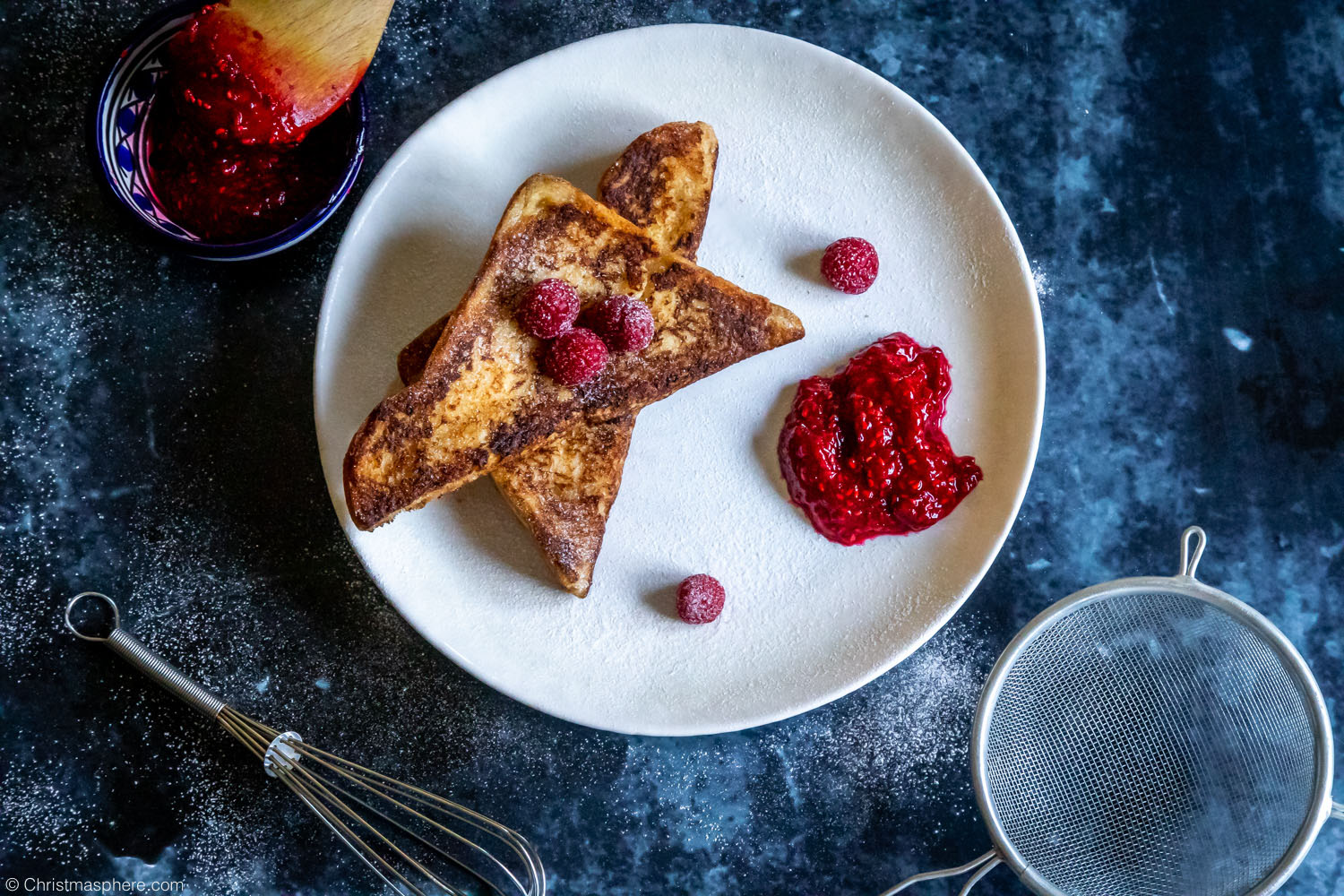 French Toast with Raspberry Compote Delicious Brunch Recipe