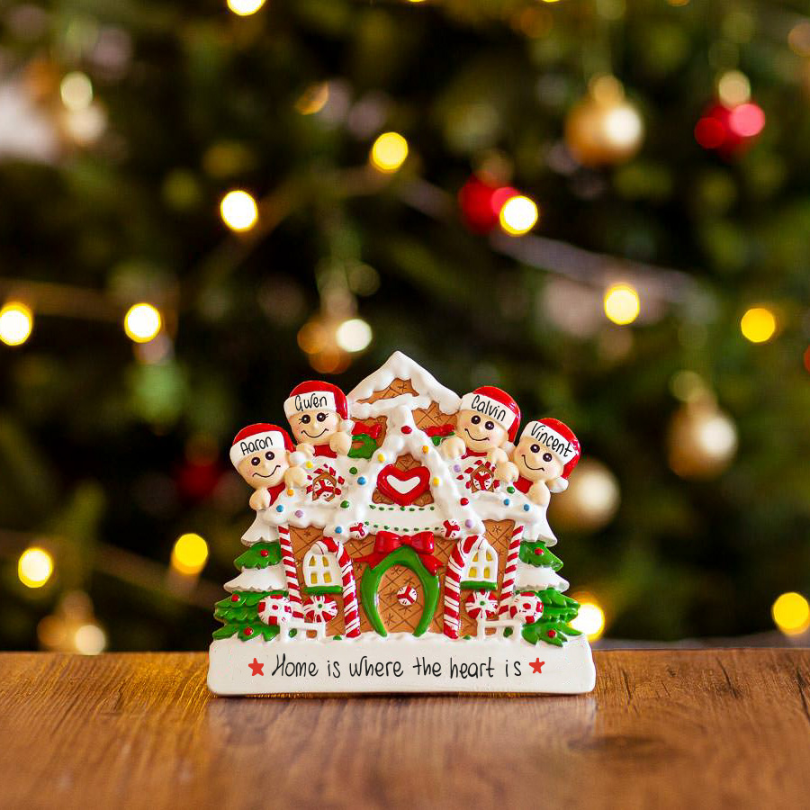 Home sweet home for 4 table decoration Christmas The Original