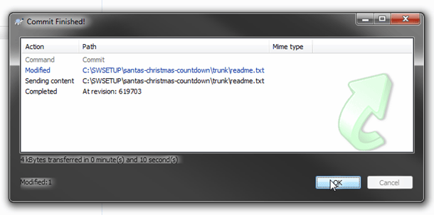 SVN Error Commit blocked by hook is no big deal