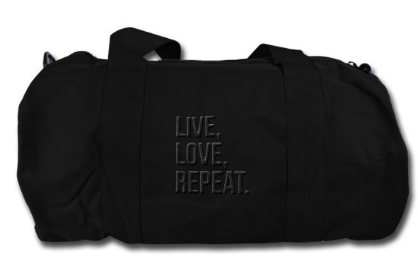 Liveloverepeat Duffel Bag