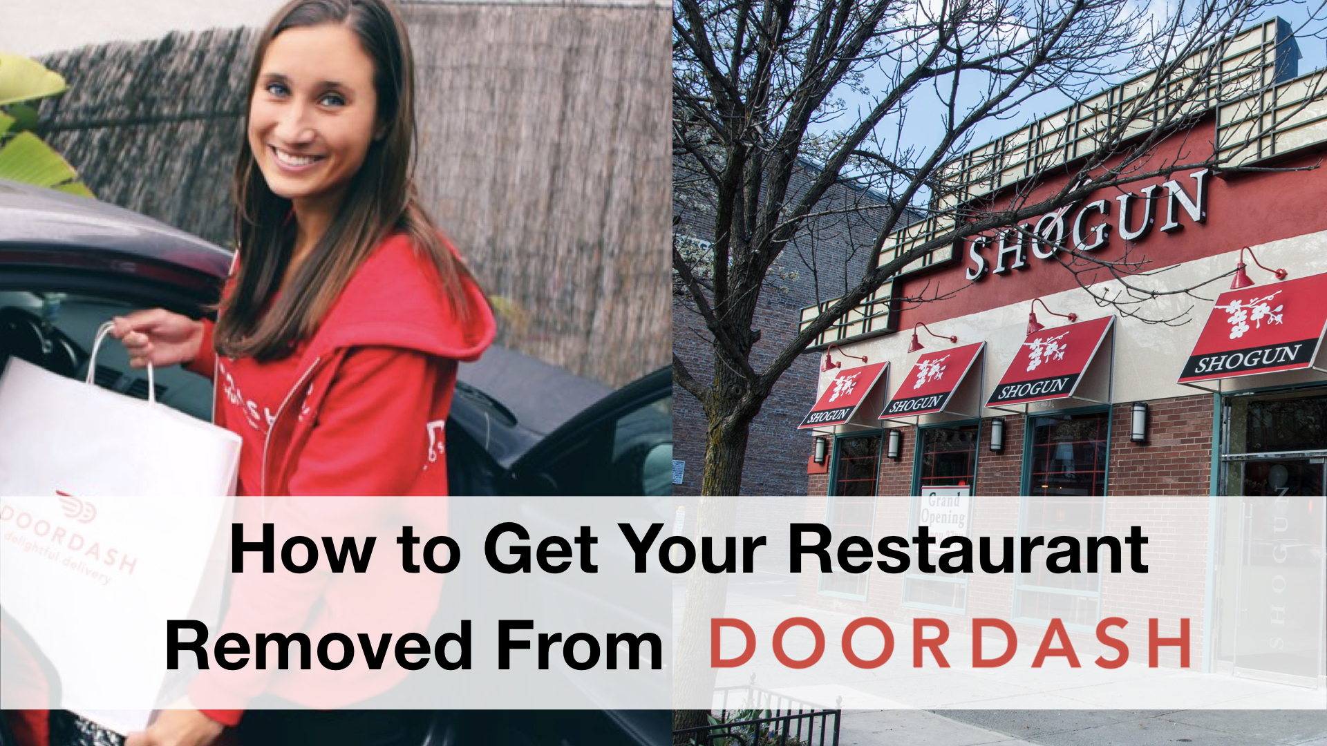 Get Your Restaurant Removed From Doordash and Grubhub