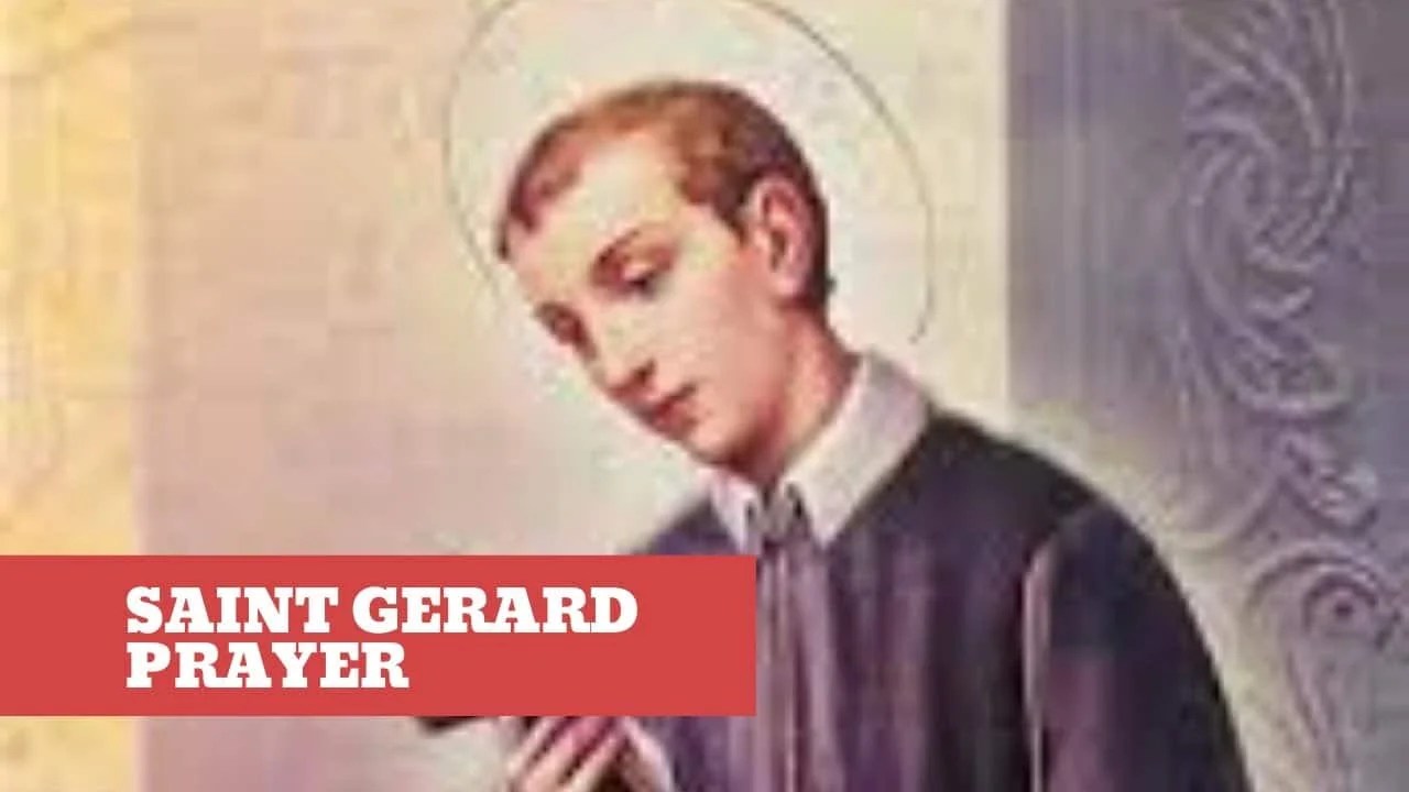 st Gerard prayer for pregnancy and expectant mothers Christ Win