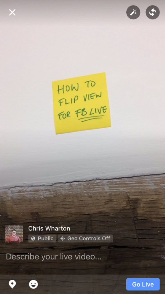 How to make sure everything is the right way round on your Facebook