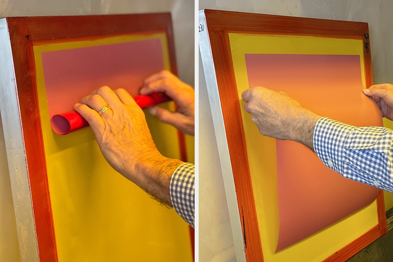 How To Apply Capillary Film for Screen Printing Chromaline