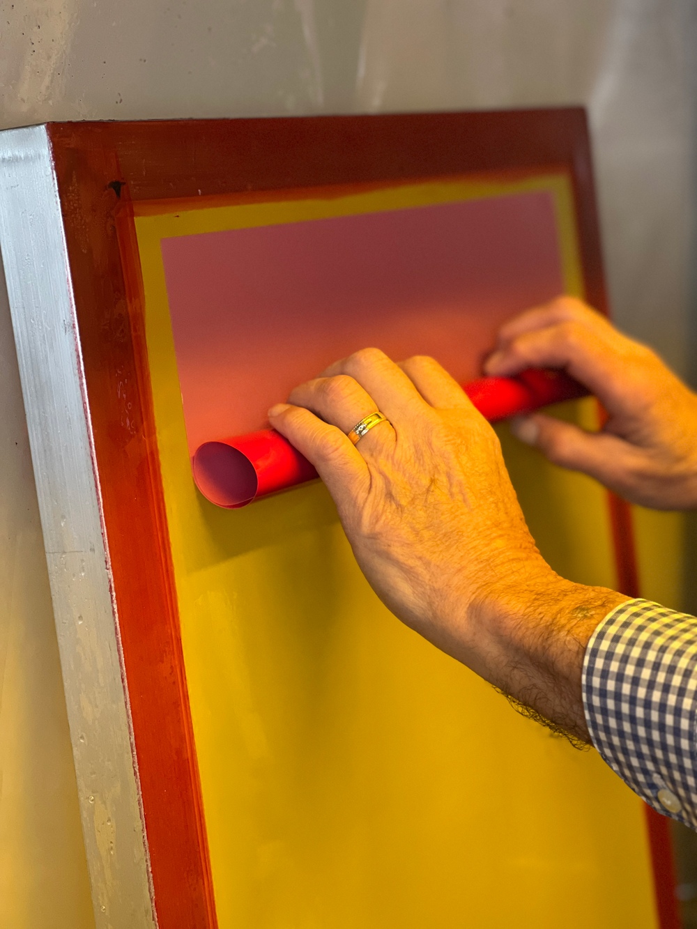 How To Apply Capillary Film for Screen Printing Chromaline