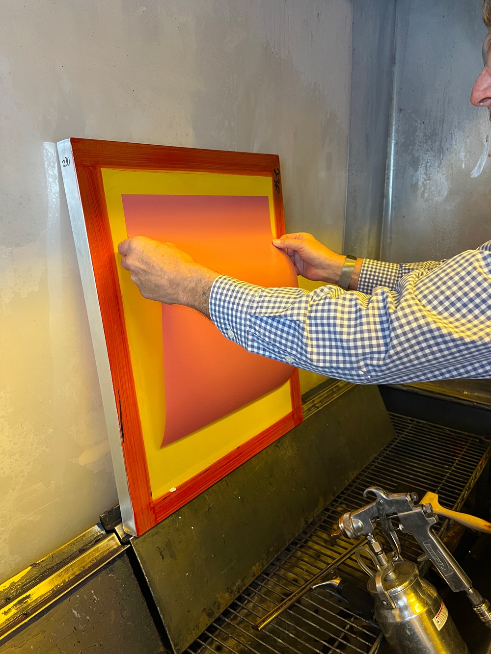 How To Apply Capillary Film for Screen Printing Chromaline