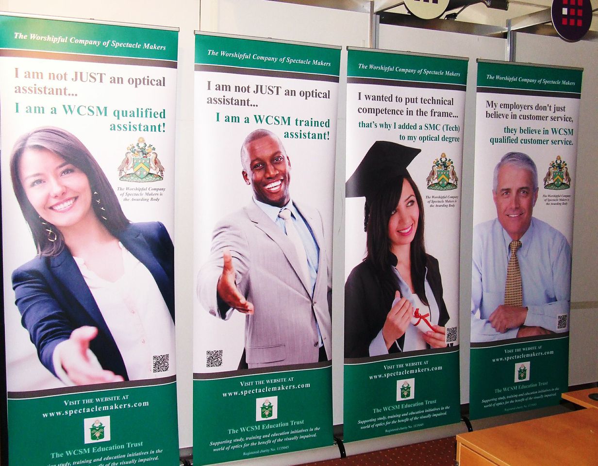 Roller Banner Stands Portable Lightweight Display Chromatics