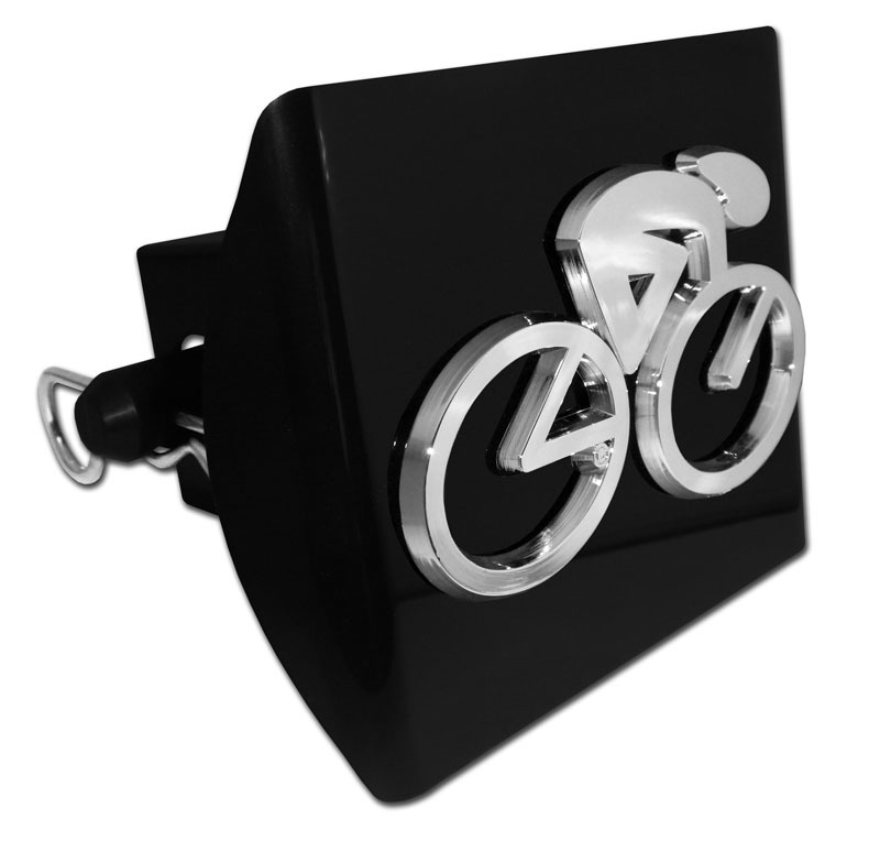 Cycling Black Plastic Hitch Cover Elektroplate
