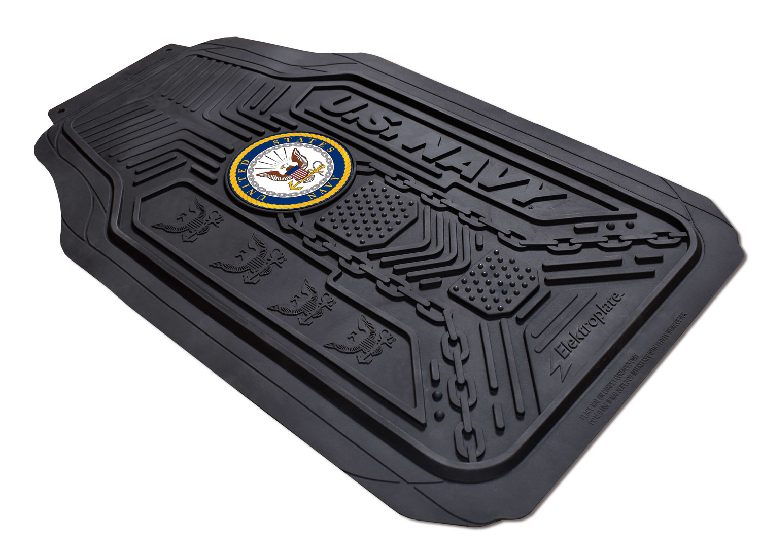 Navy Floor Mat 2 Pack Elektroplate