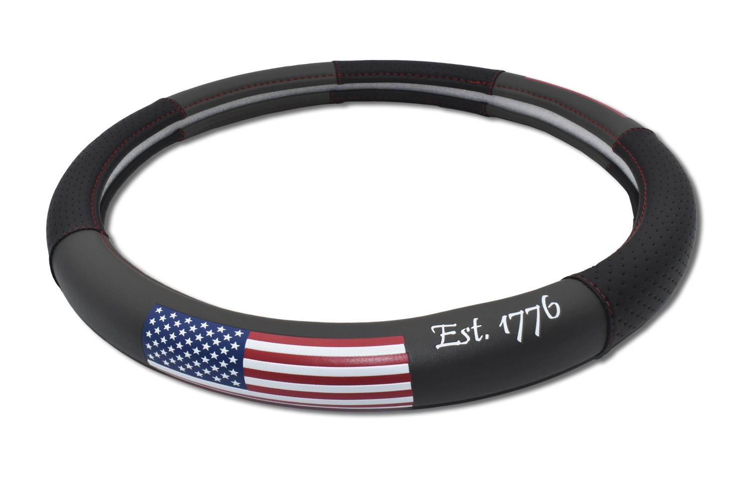 USA Steering Wheel Cover Large Elektroplate