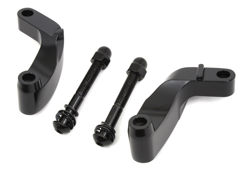 Motorcycle Mirror Relocation kit for HD handlebars