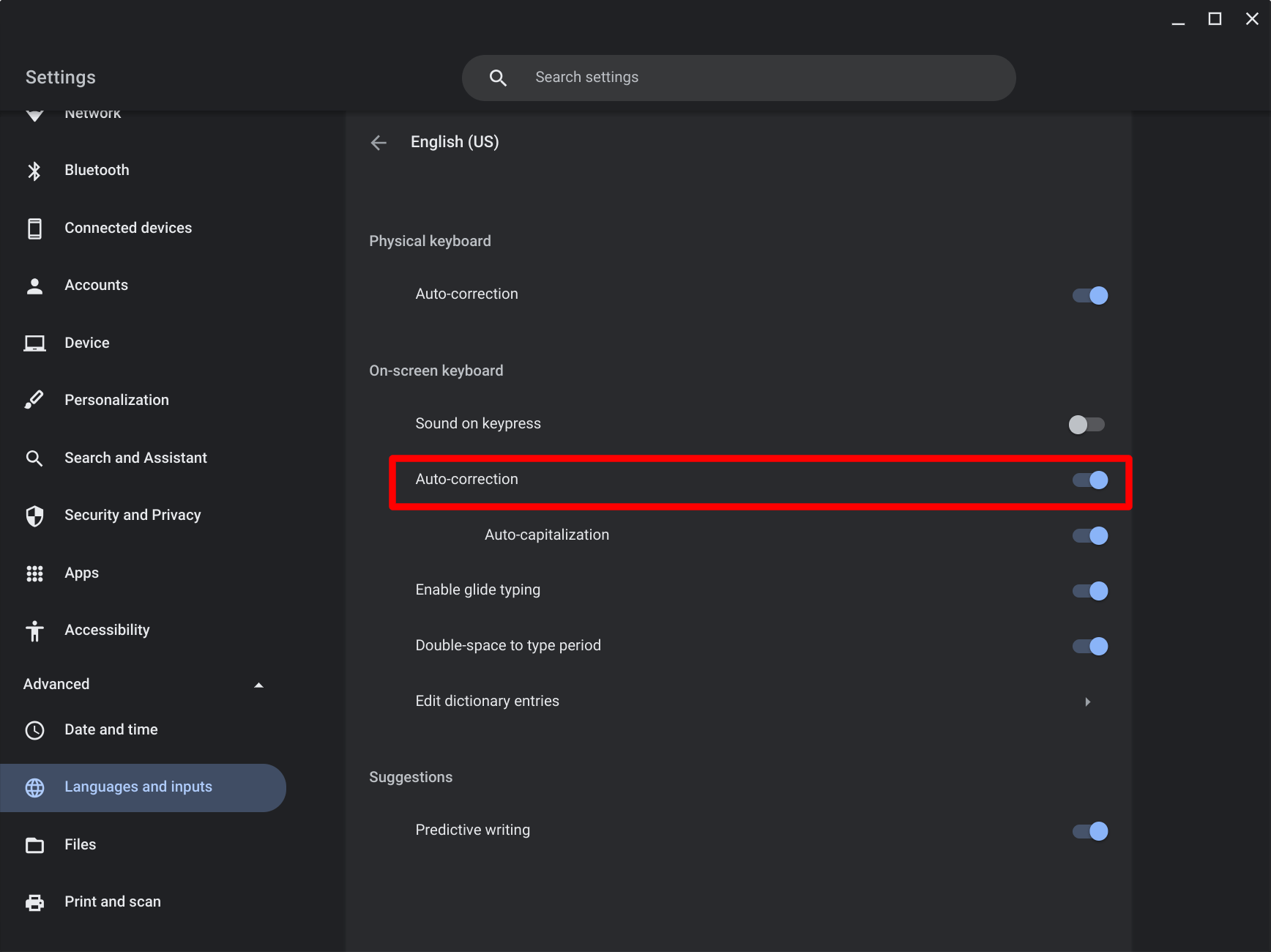 How to Enable Autocorrect on Your Chromebook Chrome Story