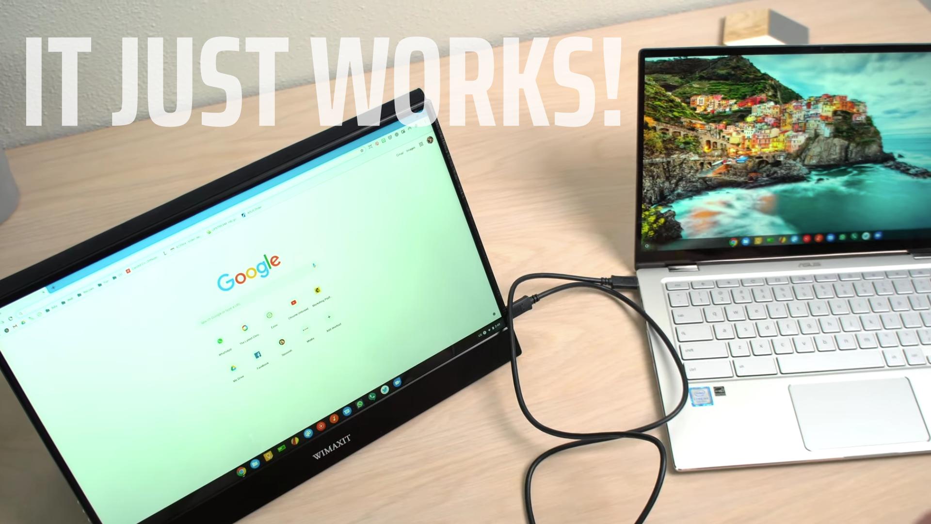 Unboxing A Touchscreen USBC Portable Monitor That Just Works