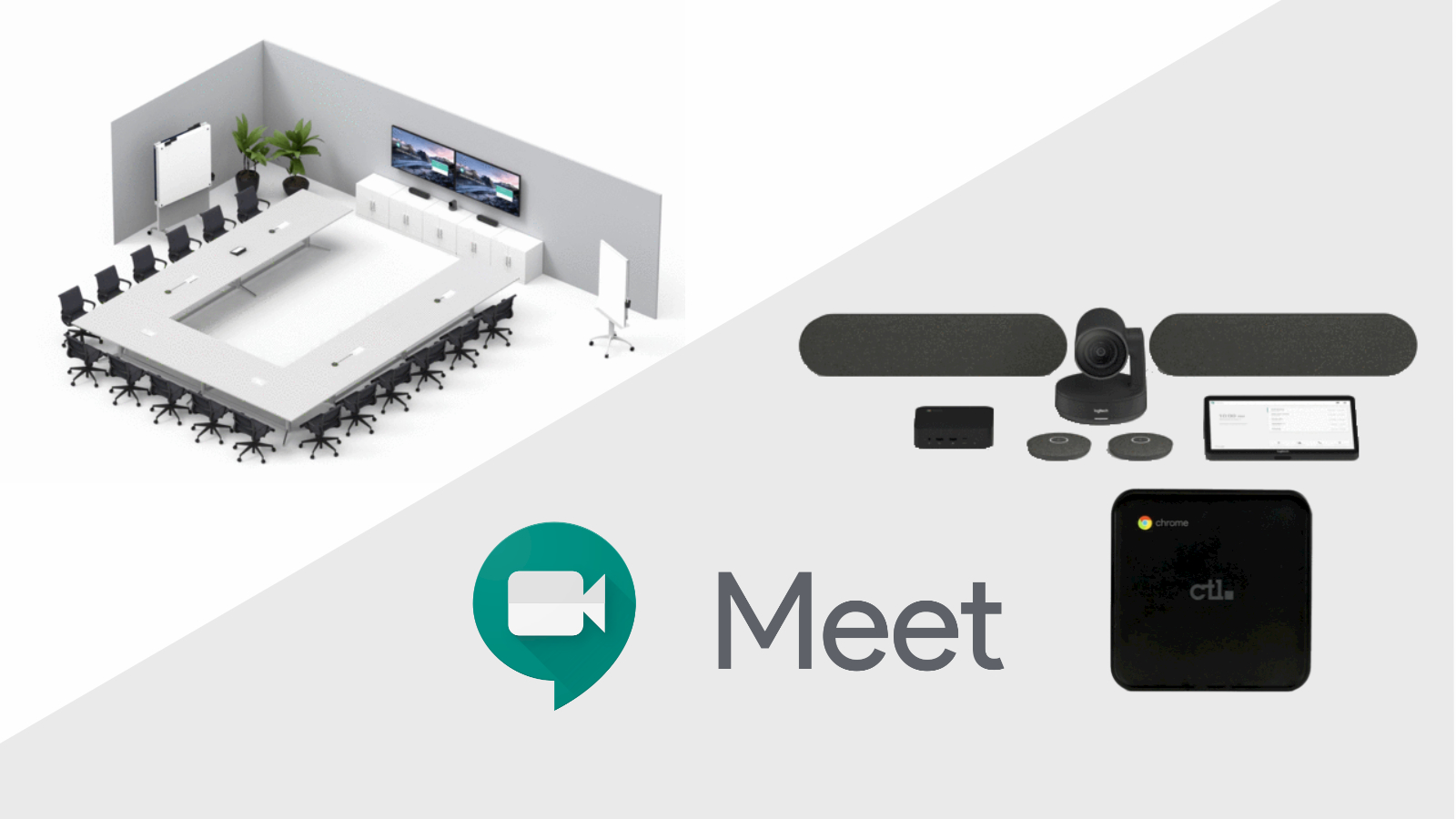 CTL debuts powerful new Google Meet Logitech hardware bundles