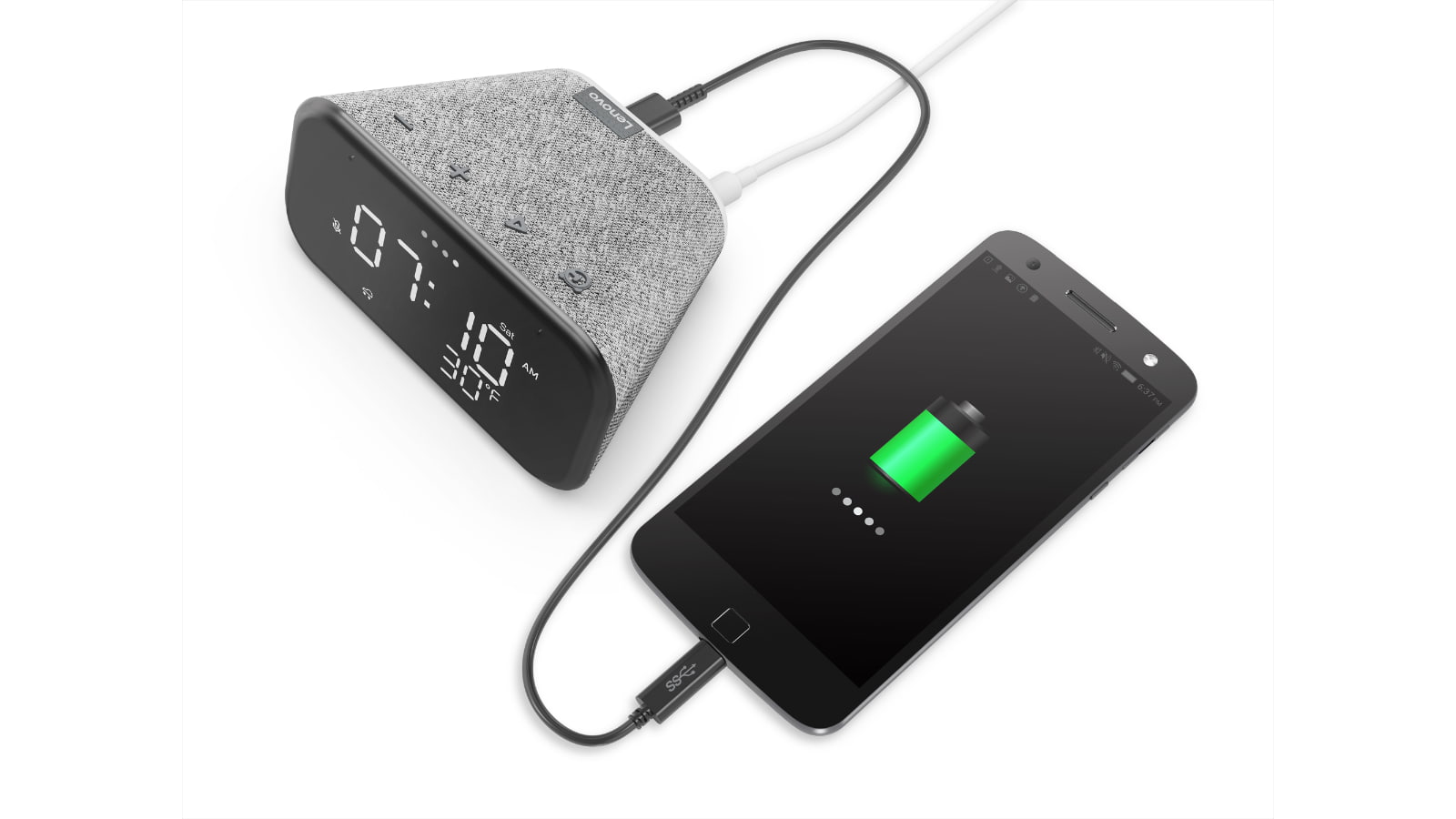 Lenovo’s Essential Smart Clock w/Google Assistant just arrived at Best Buy