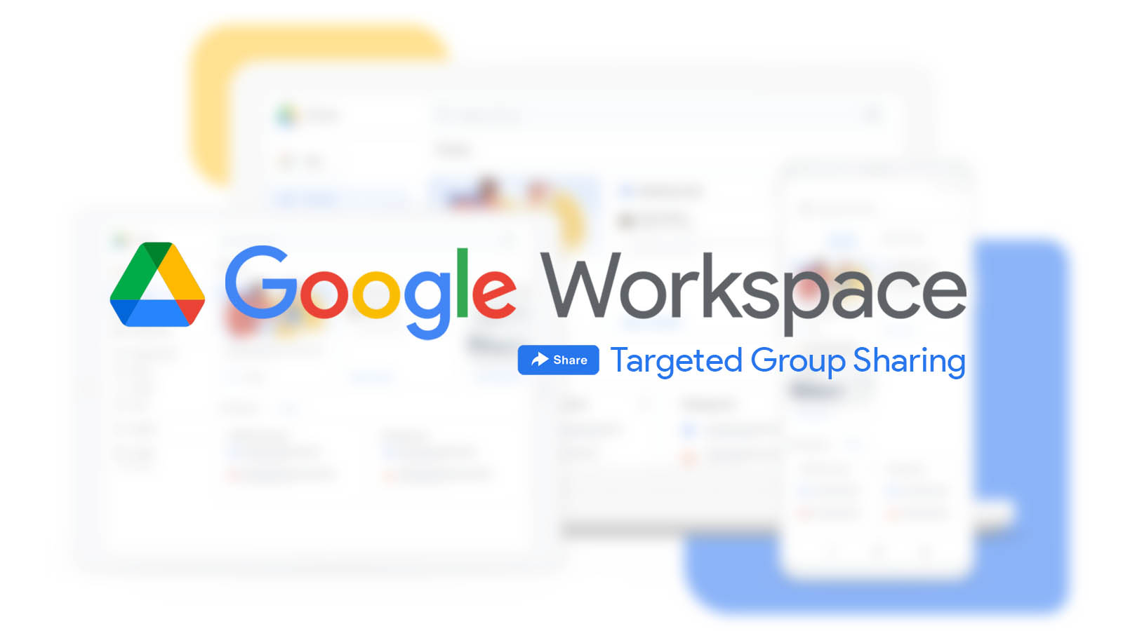 Google Workspace Now Allows Limiting Drive Sharing to Targeted Groups