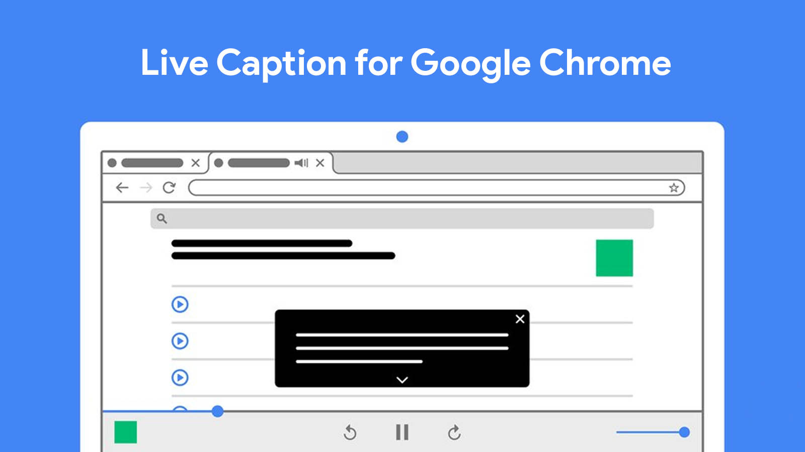 Google officially launches Live Caption for audio and video in the