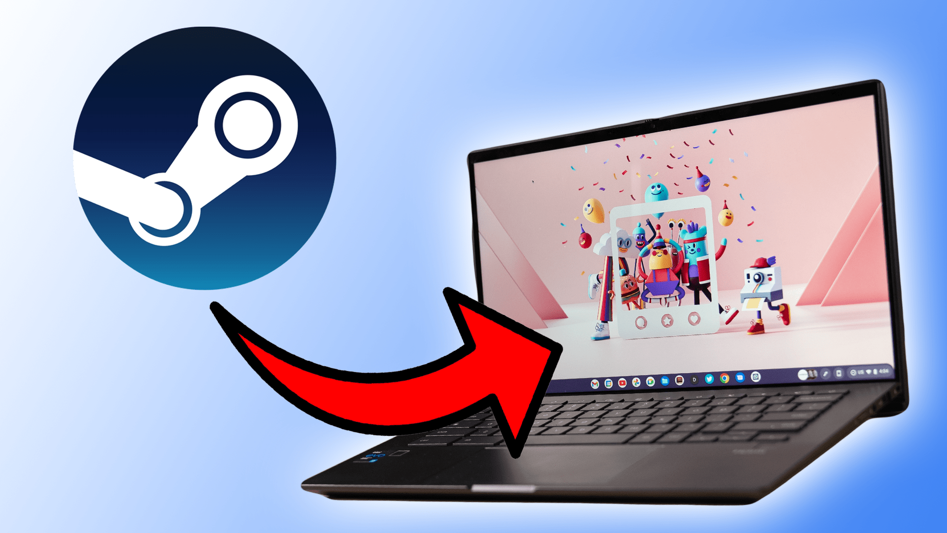 How to install Steam on an eligible Chromebook