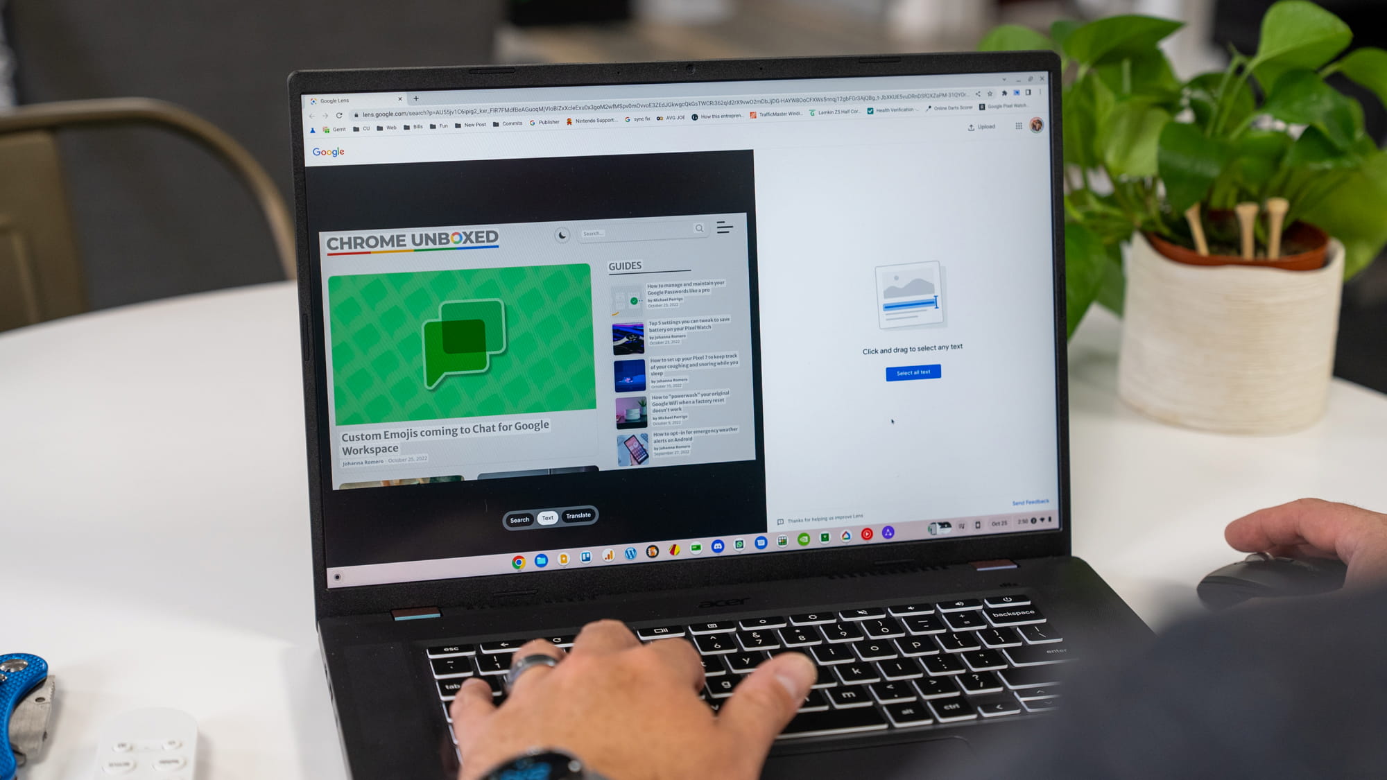 How to extract text from images with your Chromebook