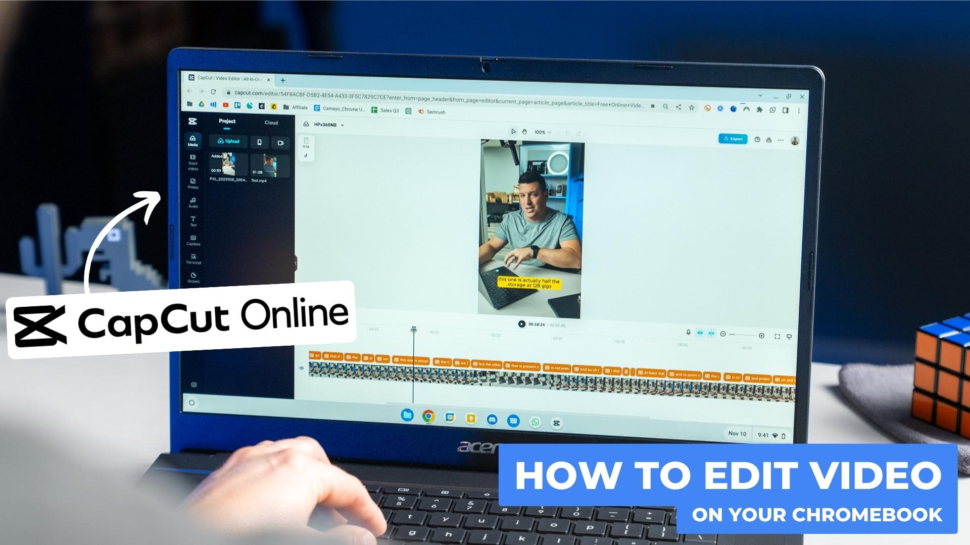 How to edit video like a pro with CapCut Online [VIDEO]