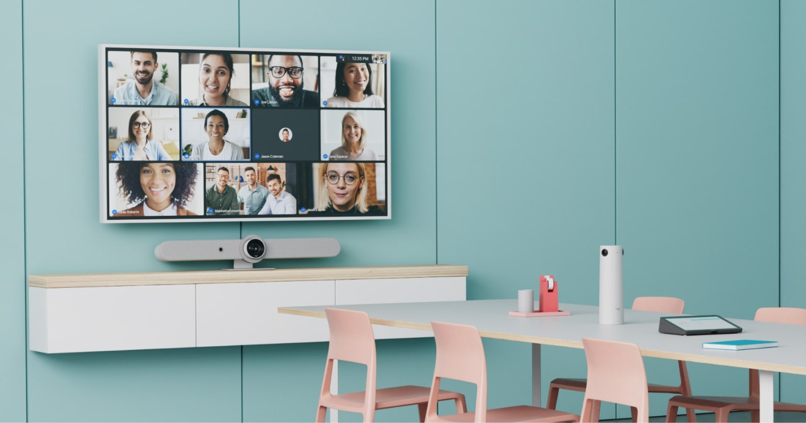 CTL unveils revamped hardware for Logitech Google Meet kits