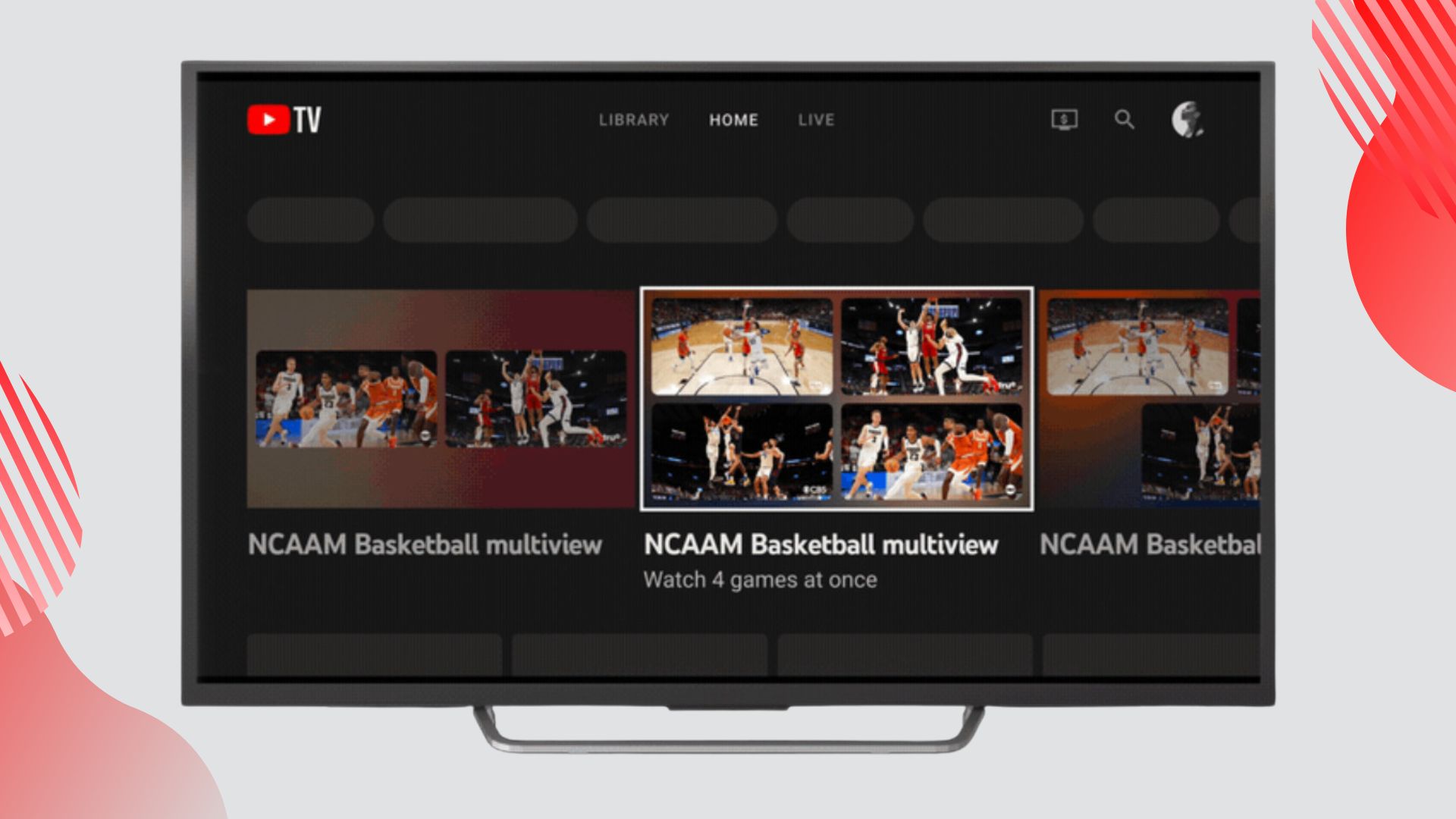 You can finally build your own multiview in YouTube TV