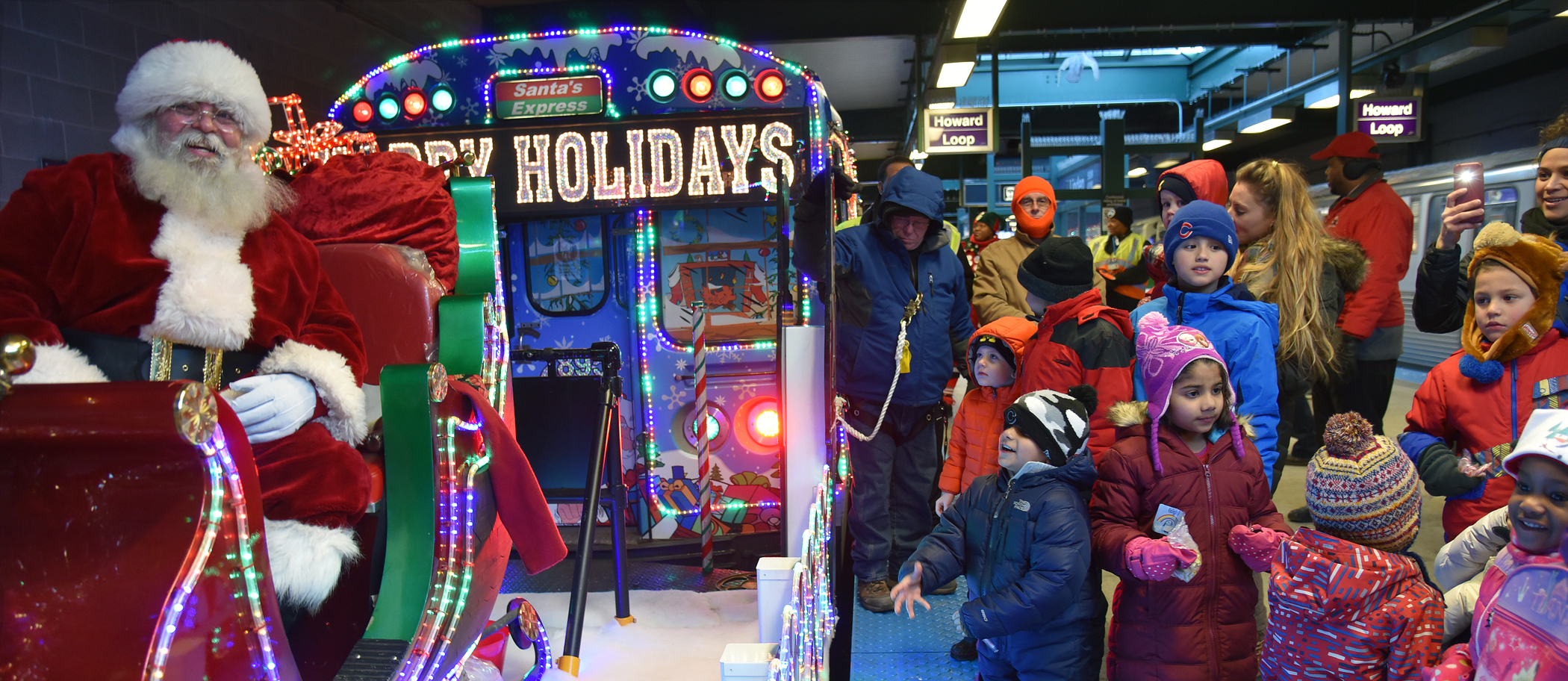 CTA holiday train offers 'bit of happiness' in December