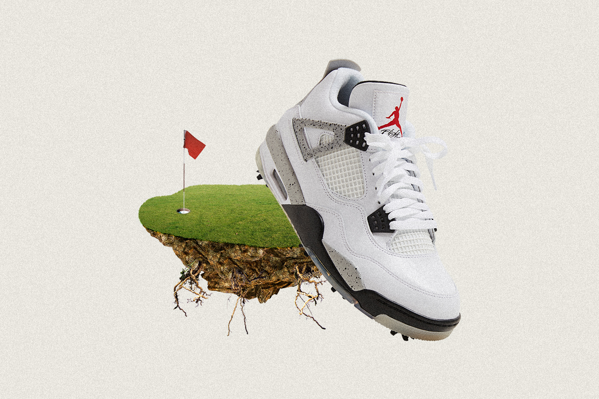 AIR JORDAN IV GOLF EDITION BSTN Chronicles