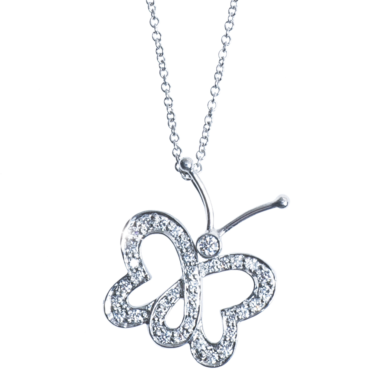Diamond Butterfly Pendant Tiffany & Co. Chrono.lv