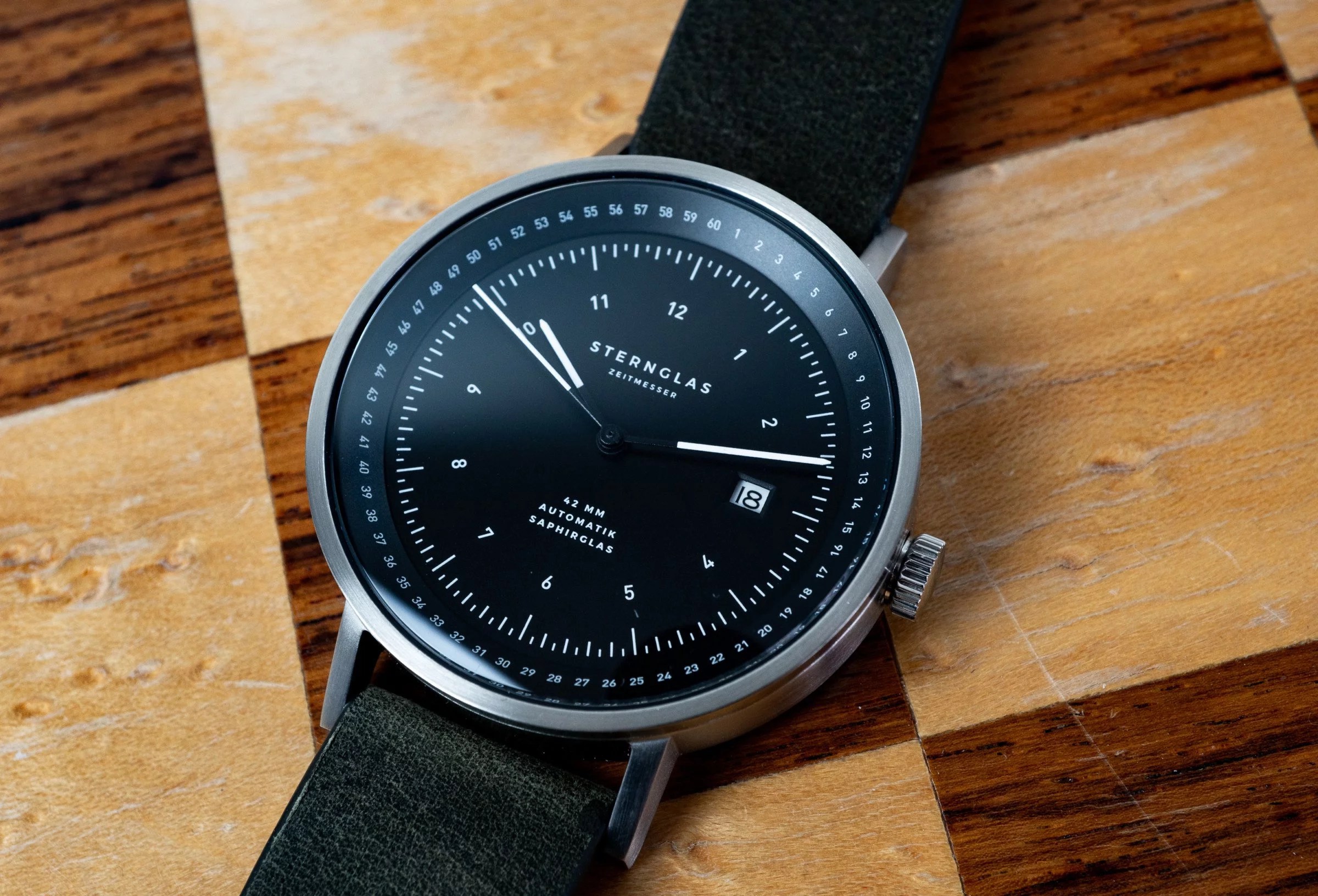 STERNGLAS Uhren AutomatikModel Topograph im Test CHRONONAUTIX Uhren