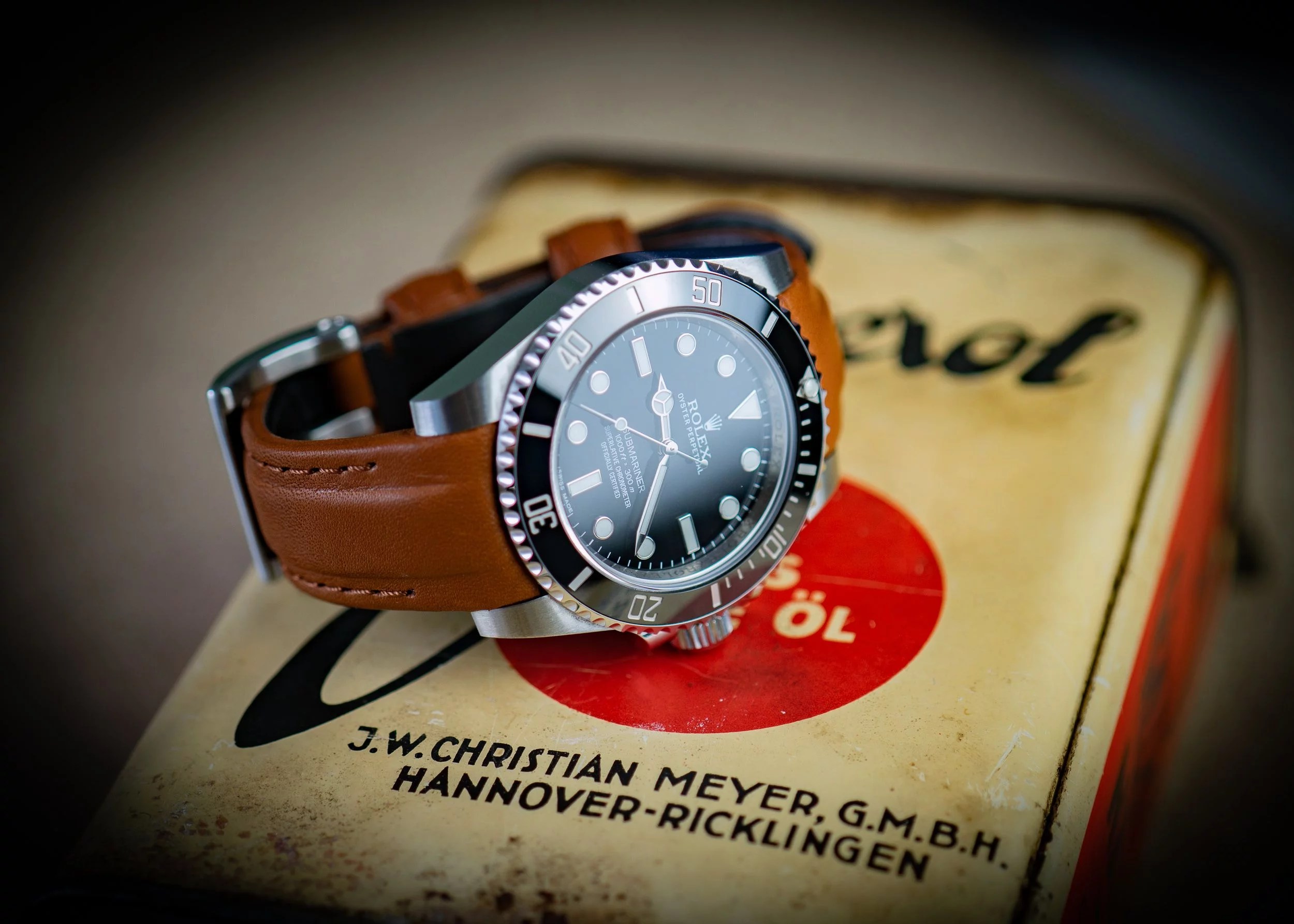 1x1 der RolexArmbänder Leder und Kautschukband von RStraps im Test