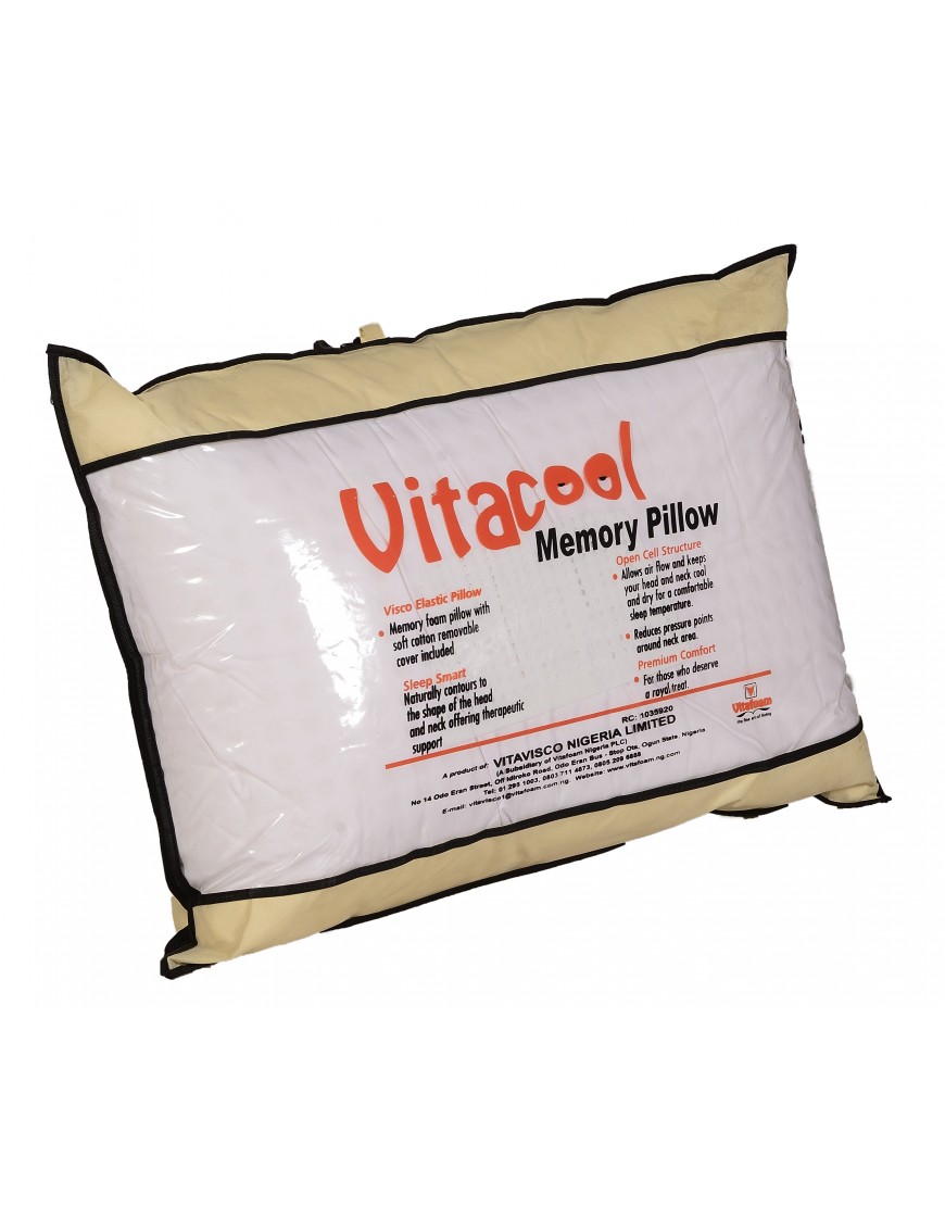 Vitafoam Memory Pillow atelieryuwa.ciao.jp
